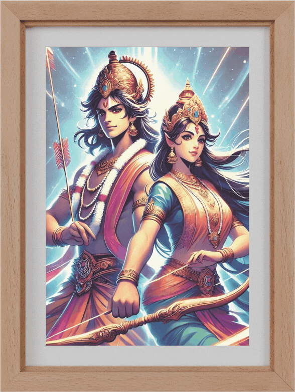 Sita Ram Light Up Frames